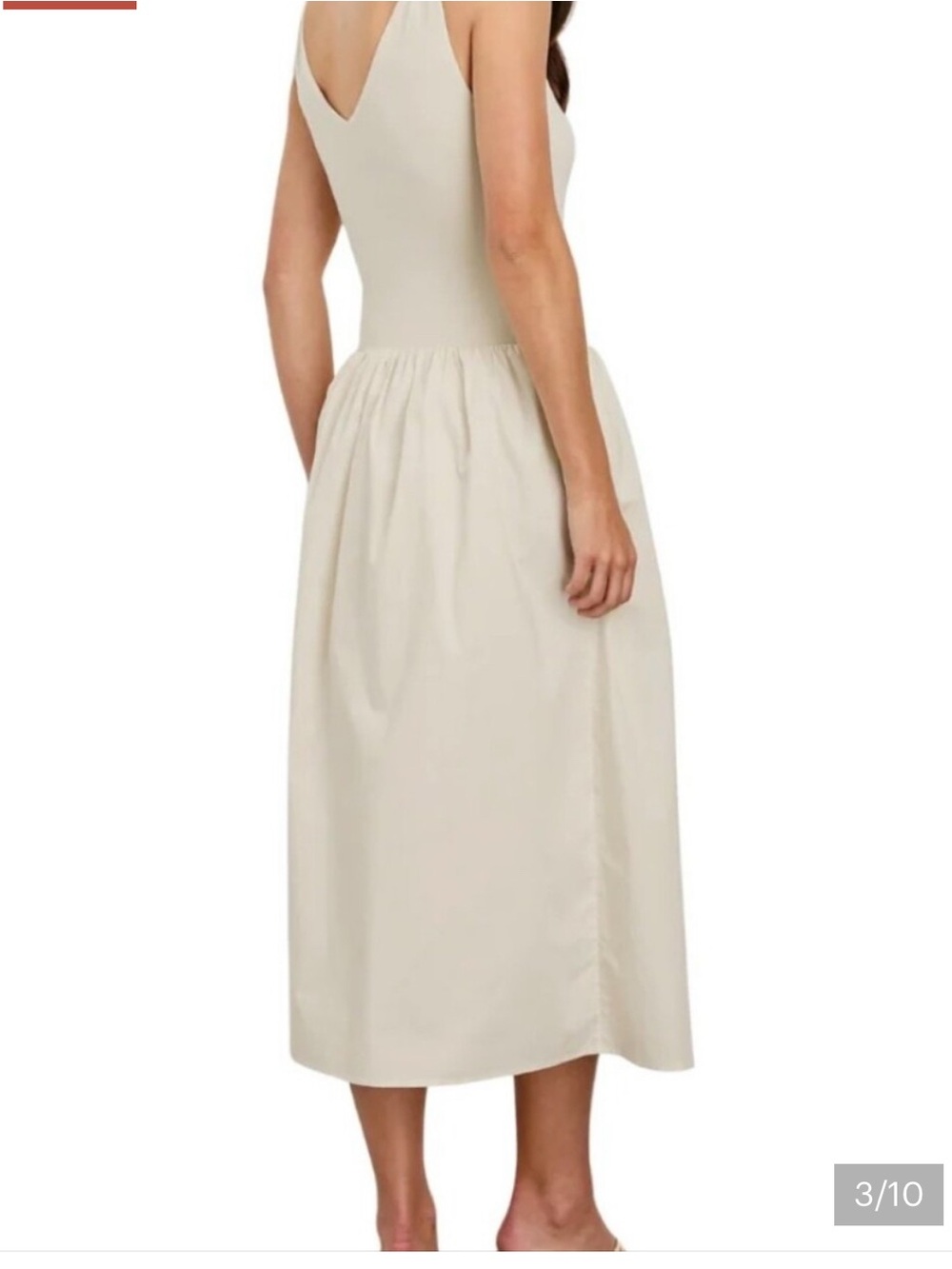 Rails Franca Ivory Midi dress